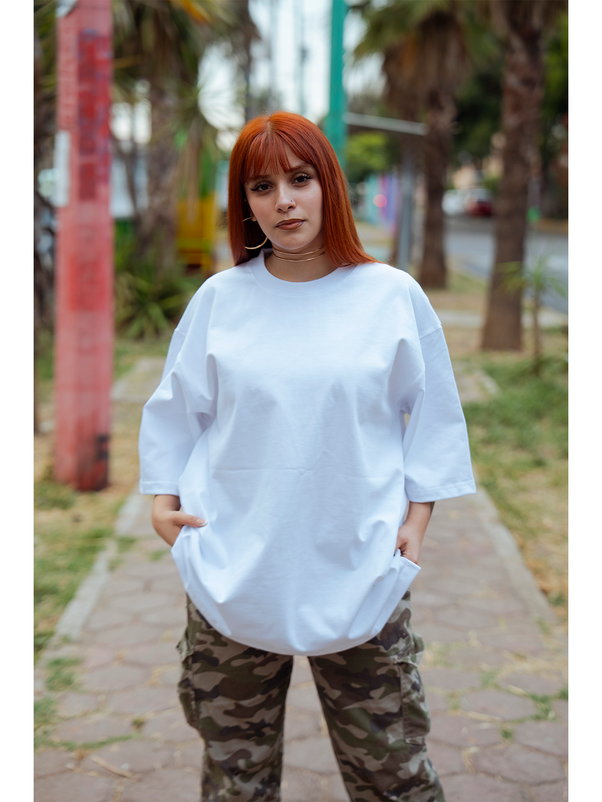 PLAYERA BASICA BLANCA