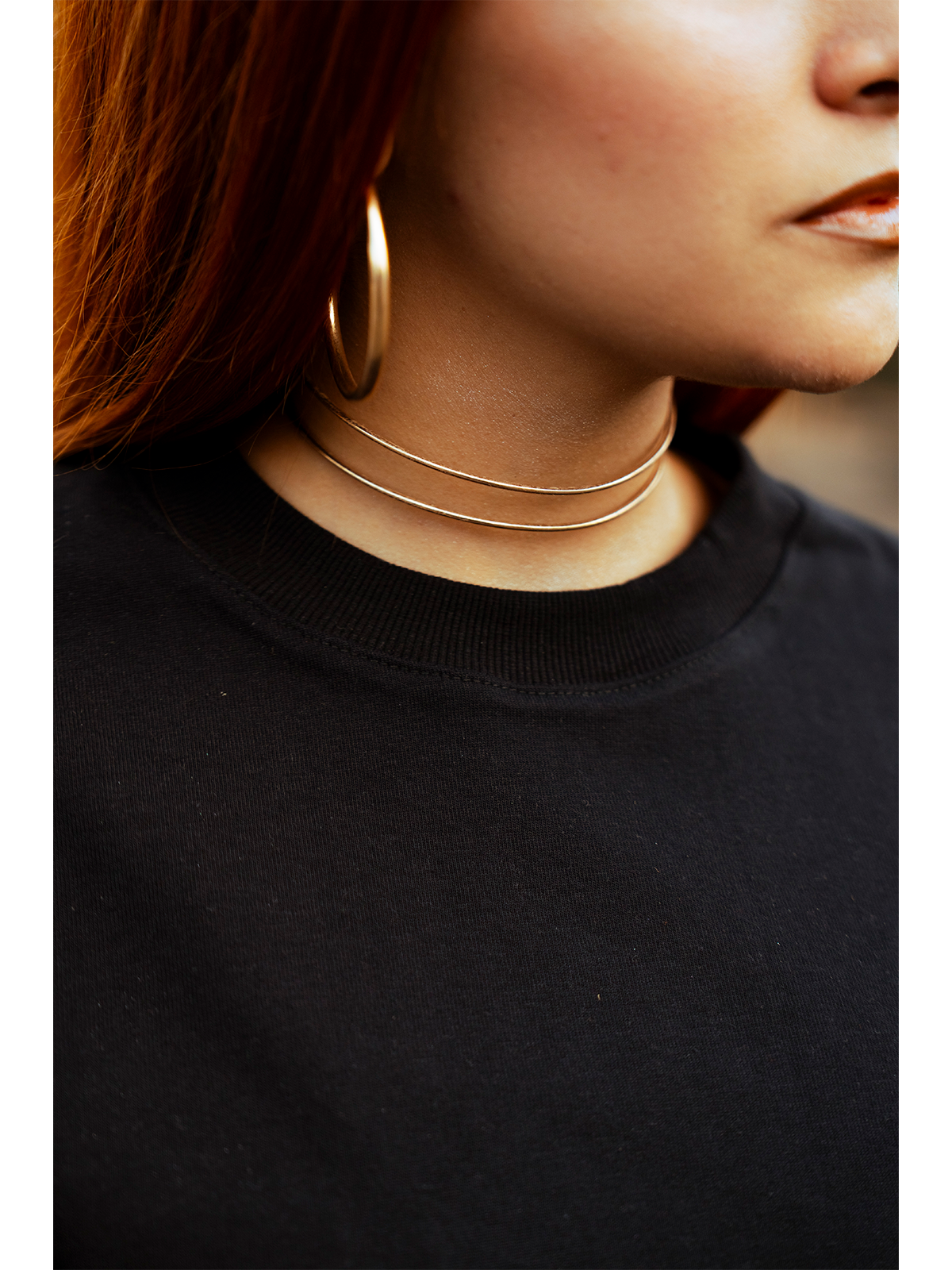 PLAYERA BASICA NEGRA