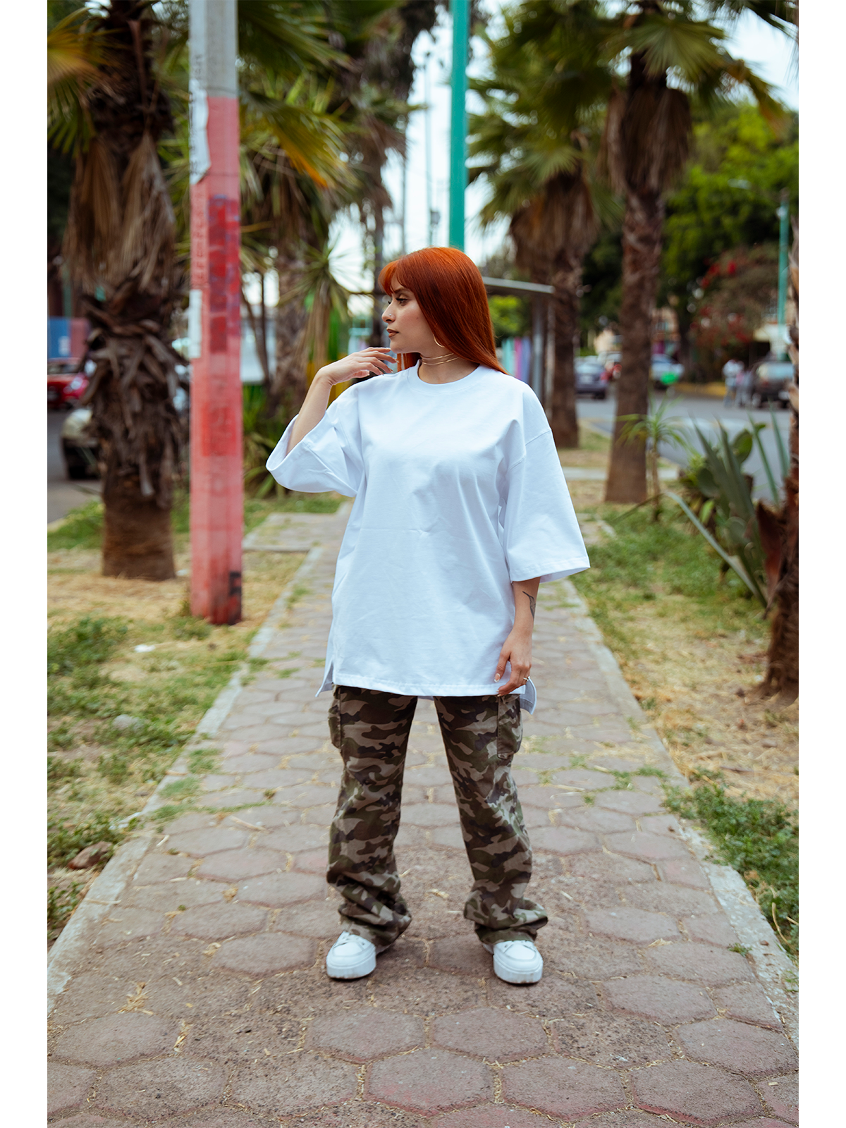 PLAYERA BASICA BLANCA